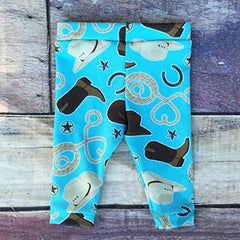 Cowboy 3pcs romper set