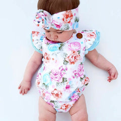 Floral Baby Bodysuit