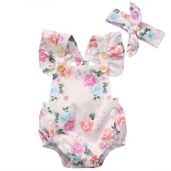 Floral Baby Bodysuit