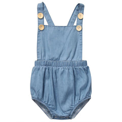 Denim playsuit