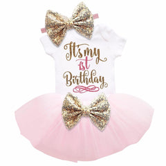 3pcs First Birthday Set
