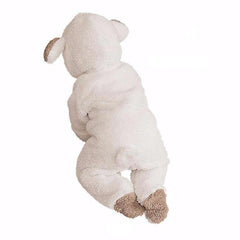 Baby Bear Coral Fleece Romper