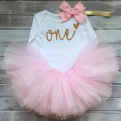3pcs First Birthday Set