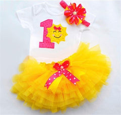 3pcs First Birthday Set