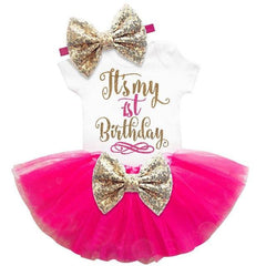 3pcs First Birthday Set