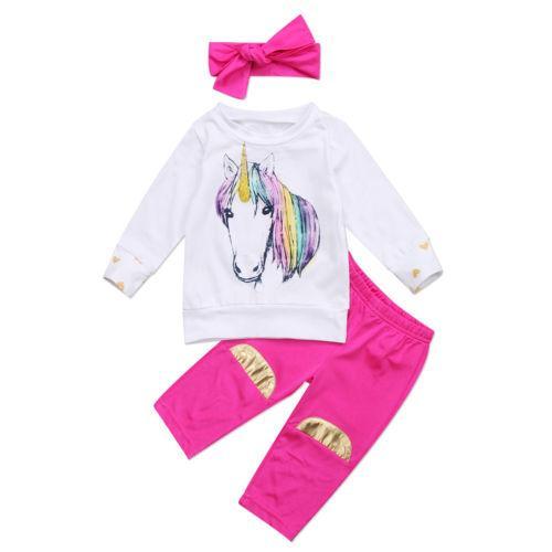 unicorn suit - 3pc