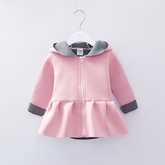 Charming Rabbit Ear Coat