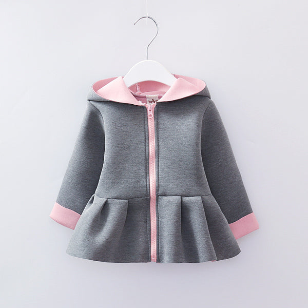 Charming Rabbit Ear Coat