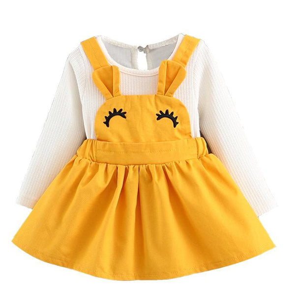 Adorable Cute Eyes Tutu Dress