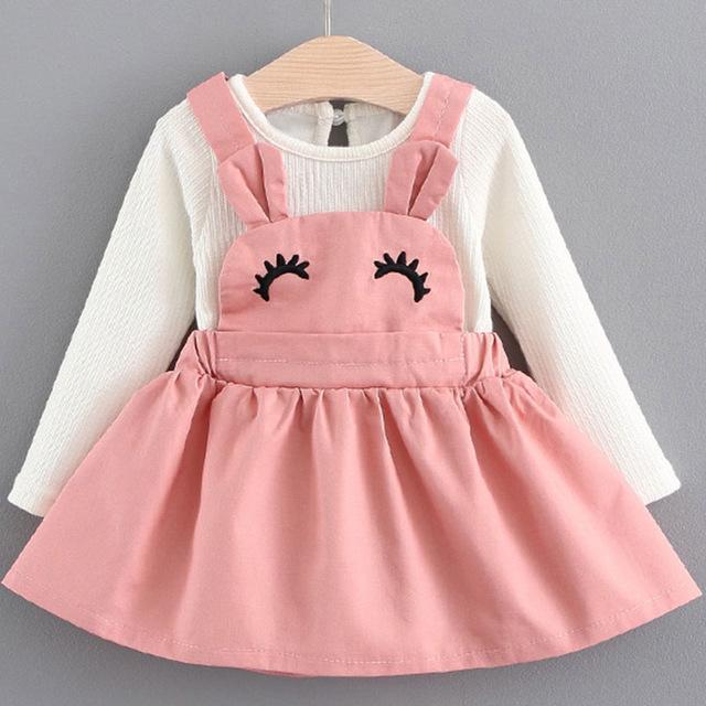 Adorable Cute Eyes Tutu Dress