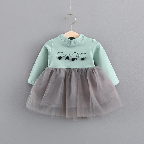 Adorable Dancing Panda Tutu Dress