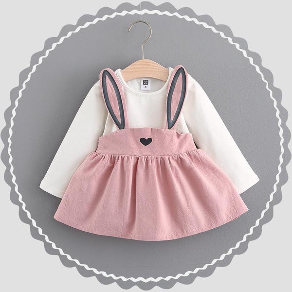 Adorable Faux Rabbit Ear Dress