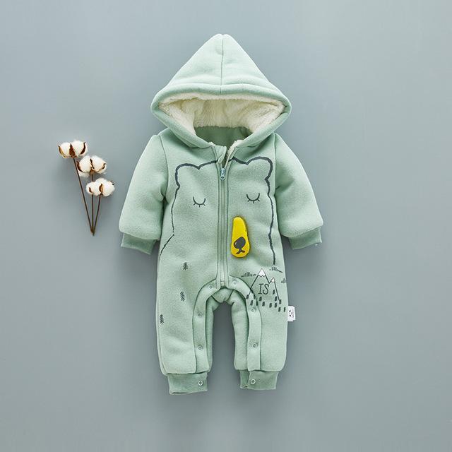 Cute Bear  Plush Jumpsuit