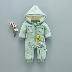 Cute Bear  Plush Jumpsuit