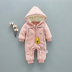 Cute Bear  Plush Jumpsuit