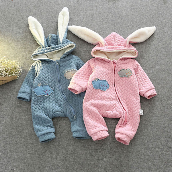 Adorable Rabbit Ear Jumpsuit