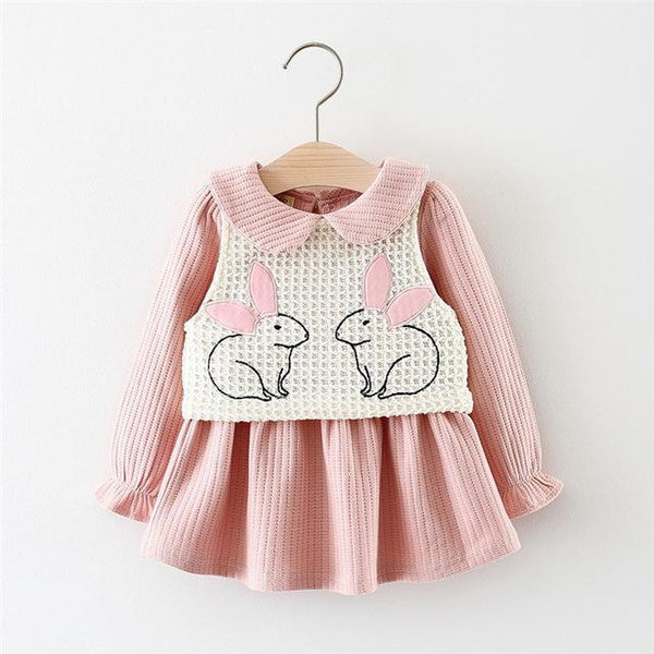 Adorable Tutu dress with Rabbit Vest