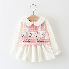 Adorable Tutu dress with Rabbit Vest