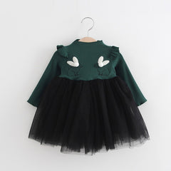 Two Smiling Rabbits Tutu Dress