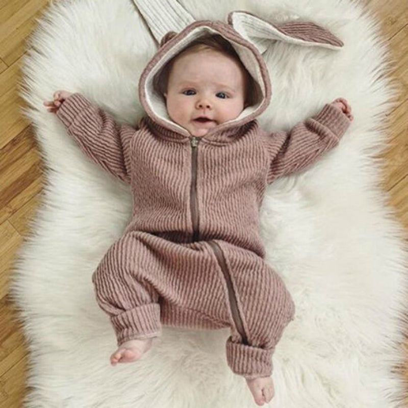 Rabbit Romper Hooded Jumpsuit