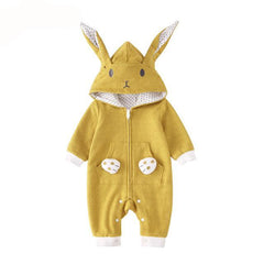 Adorable Bunny Hooded Bodysuit